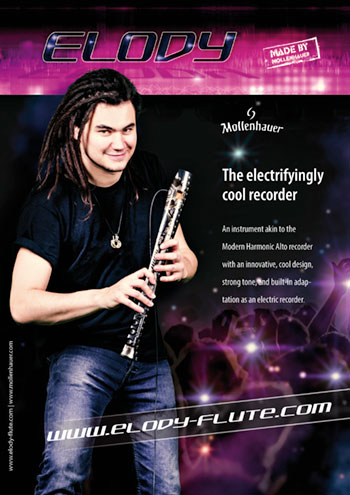 Elody recorder (Musical Instrument) Catalogue  Brochure in english