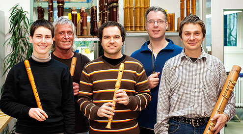 Blockflötenklink-Team
