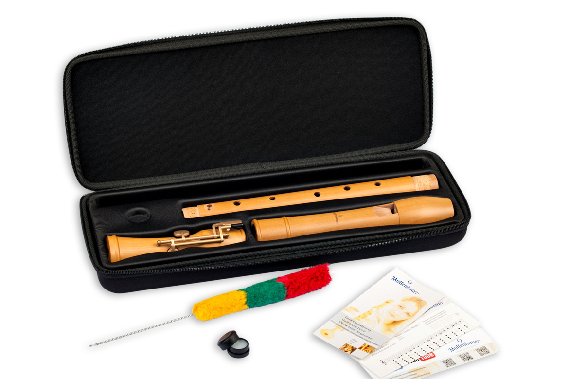 Tenor recorder Mollenhauer 2446 Canta with double hole and double keys