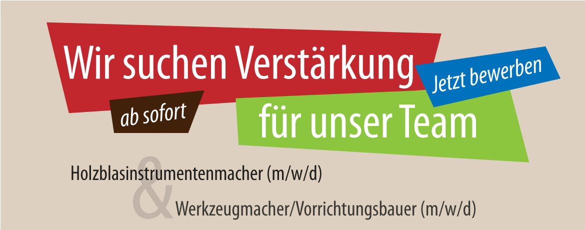 Denner-Edition Sopran – jetzt auch in Grenadill Denner Edition Sopran Bild mit Flötistin