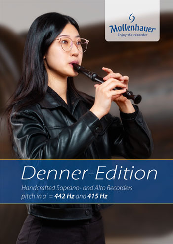 Satinwood for recorder (music instrument) brochure