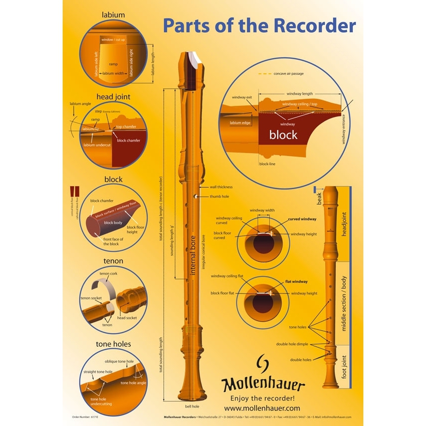 Mollenhauer Poster Recorder terms