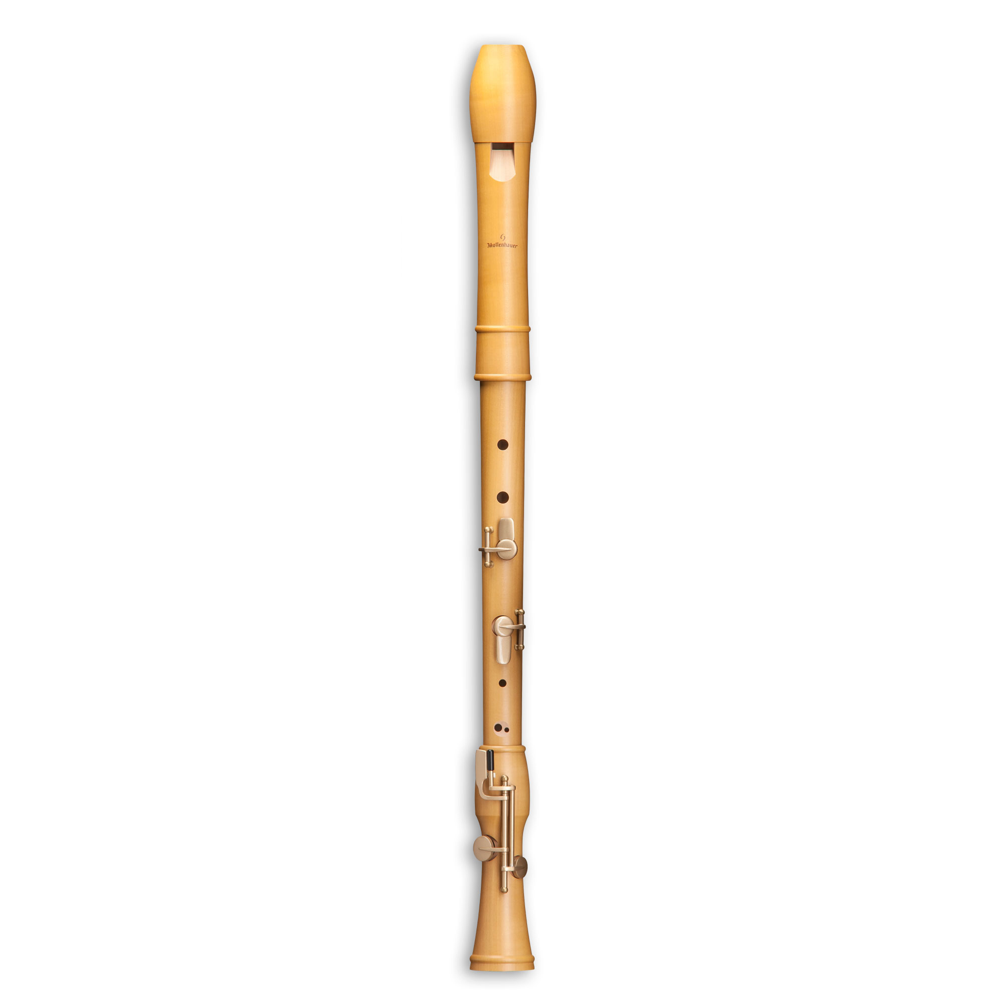 Comfort Tenor Recorder Mollenhauer 2496c German Double Holes And Keys