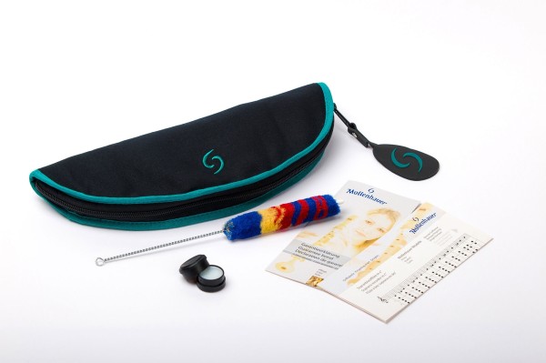 Canta Sopran c'', Birnbaum, barocke Griffweise mit Doppelloch (B-Ware)