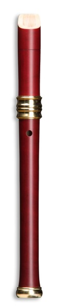 Adri´s Traumflöte Sopran c'', Birnbaum rot, barocke Griffweise mit Doppelloch (B-Ware)
