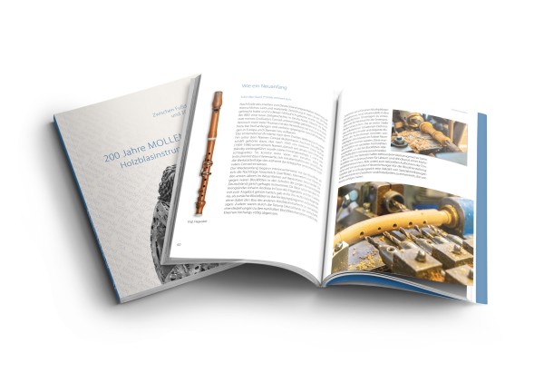 Book: 200 Years Mollenhauer Woodwind instrument making (German language)