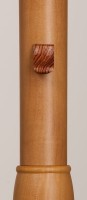 Daumenhalter aus Holz für Altblockflöte (selbstklebend)