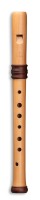Adri´s Traumflöte Sopran in c'', barocke Griffweise, Birnbaum natur (B-Ware)