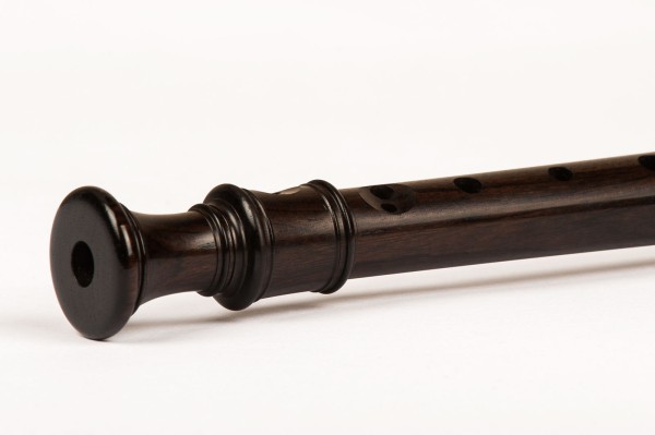 Denner sopranino f'', grenadilla, baroque double holes (B-grade)
