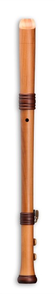 Adri's Dream Recorder tenor c', pearwood natural, baroque double hole with double key (B-grade)
