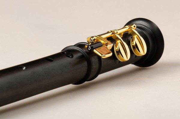 Moderne alto f', grenadilla, baoque fingering with F-foot and double key F/Fis (B-Grade)