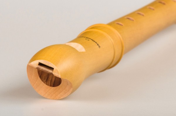 Canta Sopran c'', Birnbaum, barocke Griffweise mit Doppelloch (B-Ware)