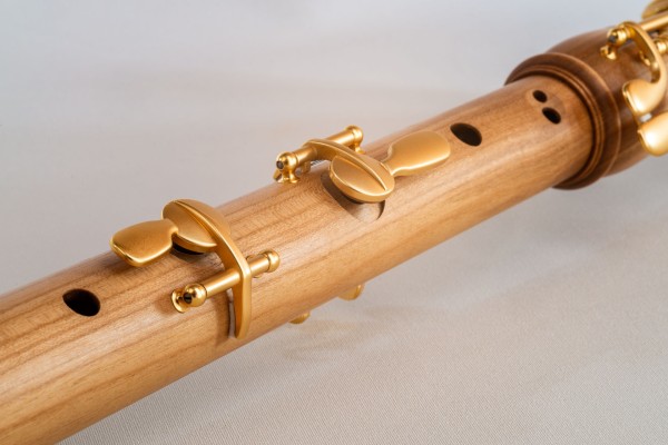 Denner Comfort Knick tenor c', cherrywood, baroque double holes with 4 keys (B-grade)