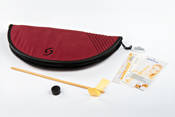 DENNER Tenor in c', european cherry wood natural, baroque fingering with double holes