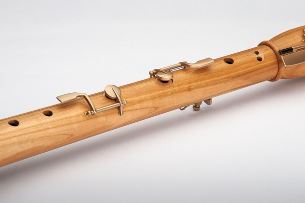 Canta Knick-Bass f', Kirschbaum, barock Doppelloch mit Klappen (B-Ware)