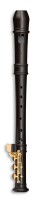 Moderne soprano, grenadilla, baoque fingering with H-foot and tripple key H/C/Cis (B-Grade)