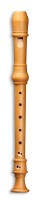 DENNER soprano (descant) c'', pearwood natural, baroque fingering with double hole (B-grade)