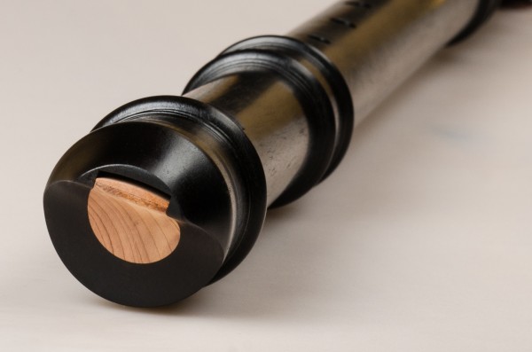 Moderne alto f', grenadilla, baoque fingering with F-foot and double key F/Fis (B-Grade)