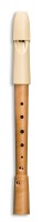 PRIMA Sopranblockflöte in c'', Holz/Kunststoff, beige, deutsche Griffweise mit Doppelloch