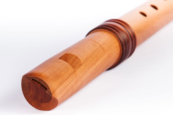 Adri's Dream Recorder tenor c', pearwood natural, baroque double hole with double key (B-grade)
