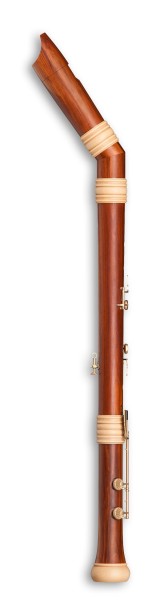 Traum-Edition Knick-Bass f', Pflaume, barocke Griffweise mit Doppelloch mit Klappen (B-Ware)