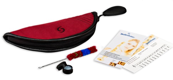 Denner sopranino f'', grenadilla, baroque double holes (B-grade)