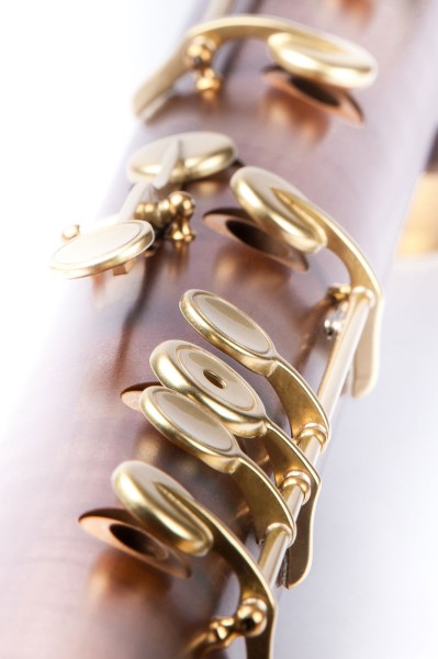 Denner grat bass c, pearwood, baroque double holes with keys (B-grade)