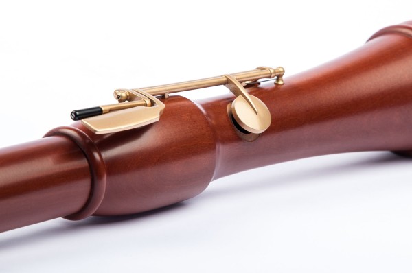 Canta Knick-Bass f', Birnbaum dunkel, barock Doppelloch mit Klappen (B-Ware)