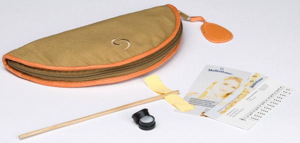 Denner Alt f', Castello-Buchsbaum, barocke Griffweise mit Doppelloch (B-Ware)