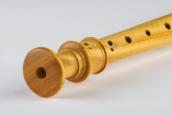 Denner-Edition Sopran c'', Satinwood, barocke Griffweise mit Doppelloch, 442 Hz (B-Ware)