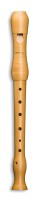 STUDENT soprano (descant) c'', pearwood, german, single hole