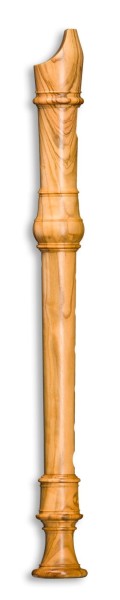 Denner soprano (descant) c'', olive, baroque double holes (B-grade)