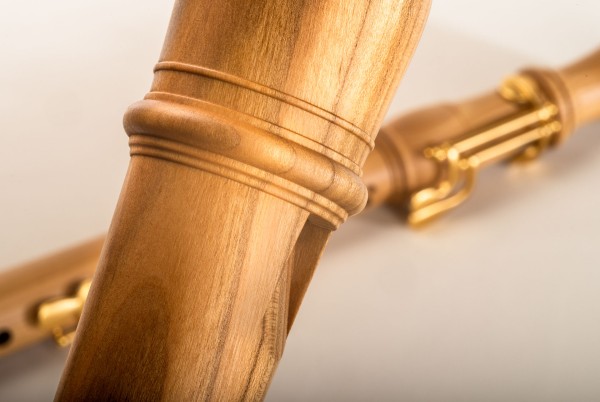 Denner Comfort Knick tenor c', cherrywood, baroque double holes with 4 keys (B-grade)