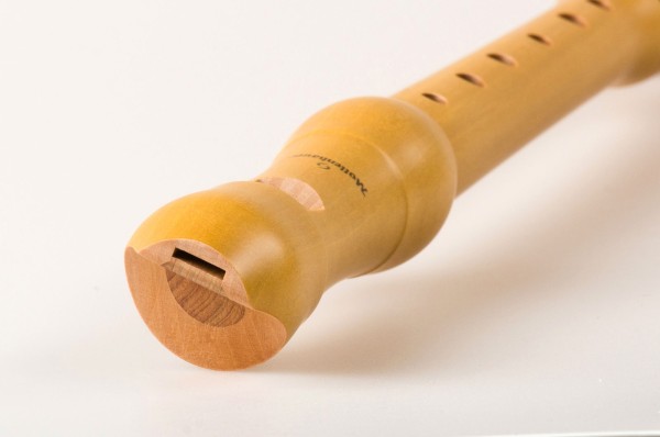 Student Sopran c'', Birnbaum, barocke Griffweise mit Doppelloch (B-Ware)