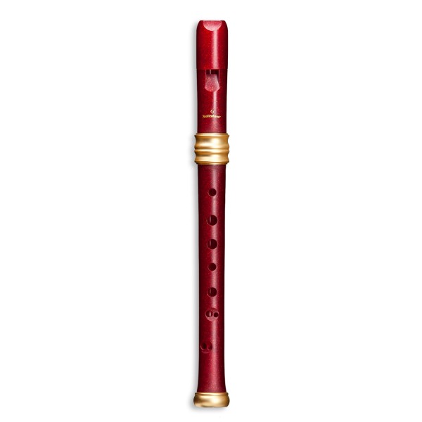 Adri's Dream Recorder, soprano (descant) c'', red plastic, baroque double holes (B-grade)