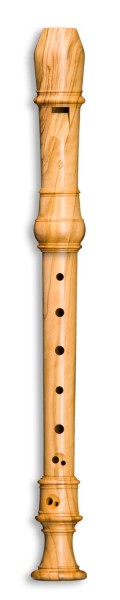Denner soprano (descant) c'', olive, baroque double holes (B-grade)