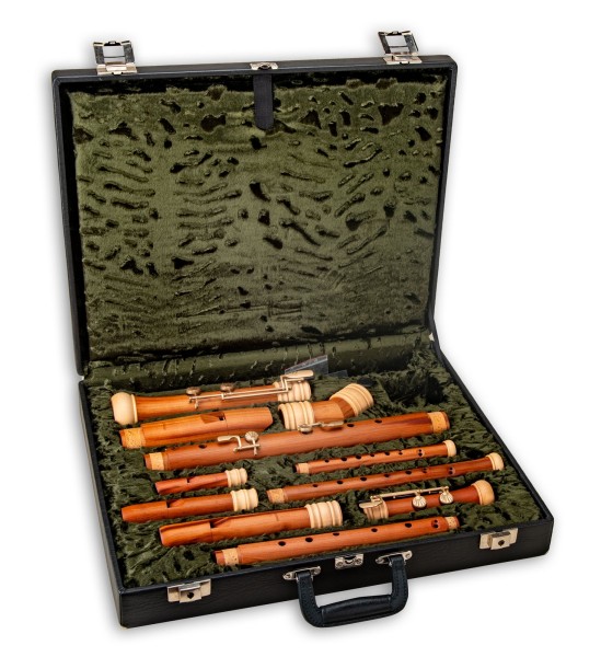 Hard case for Dream recorders soprano, alto, tenor, bass