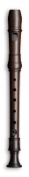 DENNER Sopranino in f'', barocke Griffweise, Grenadill (B-Ware)