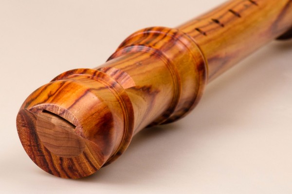 Denner alto (treble) f', tulipwood, baroque double holes (B-grade)