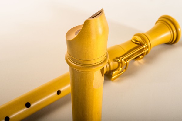 Denner Tenor c', Castello-Buchsbaum, barocke Griffweise mit Doppelloch mit Doppelklappe (B-Ware)