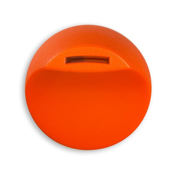 Fipple »Digi« soprano c", orange, plastic/maple german single holes