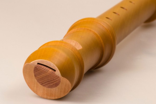 Denner Alt f', Birnbaum, barocke Griffweise mit Doppelloch (B-Ware)