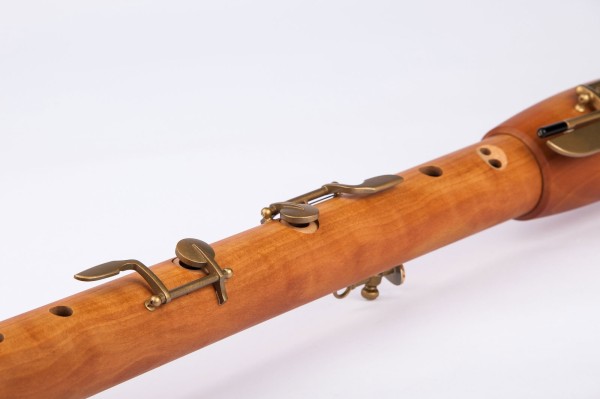 Waldorf-Edition bass f, baroque double holes with 4 keys (B-grade)