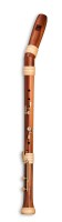 Dream-Edition bass f, plumwood, baroque double holes with keys (B-grade)