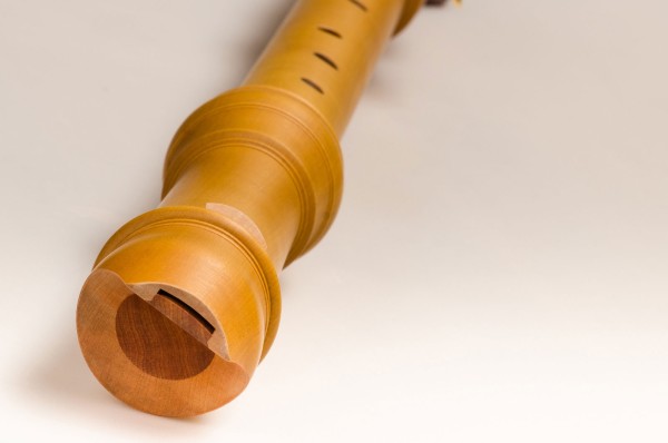 Denner tenor c', pearwood, baroque double holes with double key (B-grade)