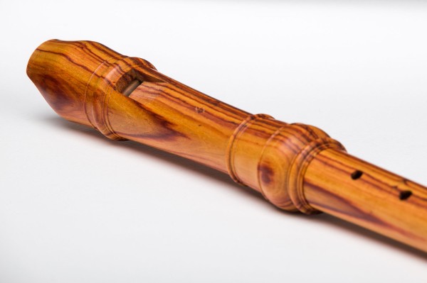 Denner alto (treble) f', tulipwood, baroque double holes (B-grade)