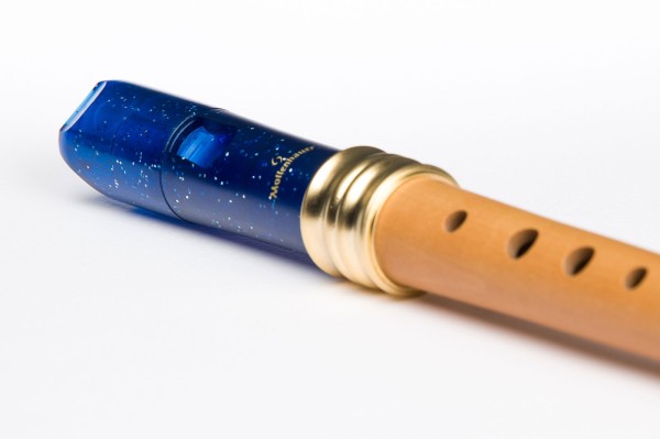 Adri´s Dream Recorder soprano (descant) c'', plastic/pearwood, blue, baroque single holes (B-grade)