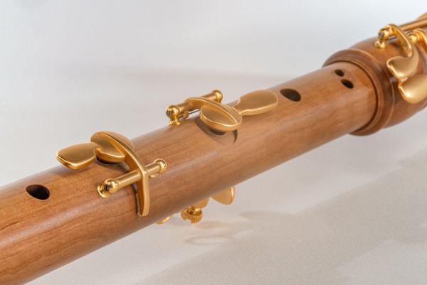 Denner Comfort-Tenor c', Birnbaum, barocke Griffweise mit Doppelloch mit 4 Klappen (B-Ware)