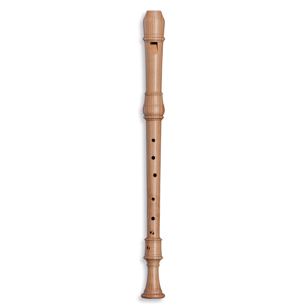 DENNER Tenor in c', european cherry wood natural, baroque fingering with double holes
