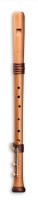 Adri's Dream Recorder tenor c', pearwood natural, baroque double hole with double key (B-grade)